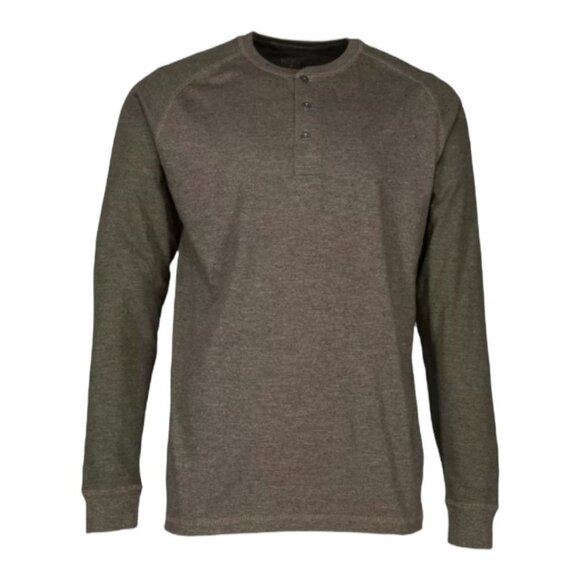 NWT RedHead Gray's Creek Raglan Long-Sleeve Henley for Men Size 2X - Picture 1 of 9